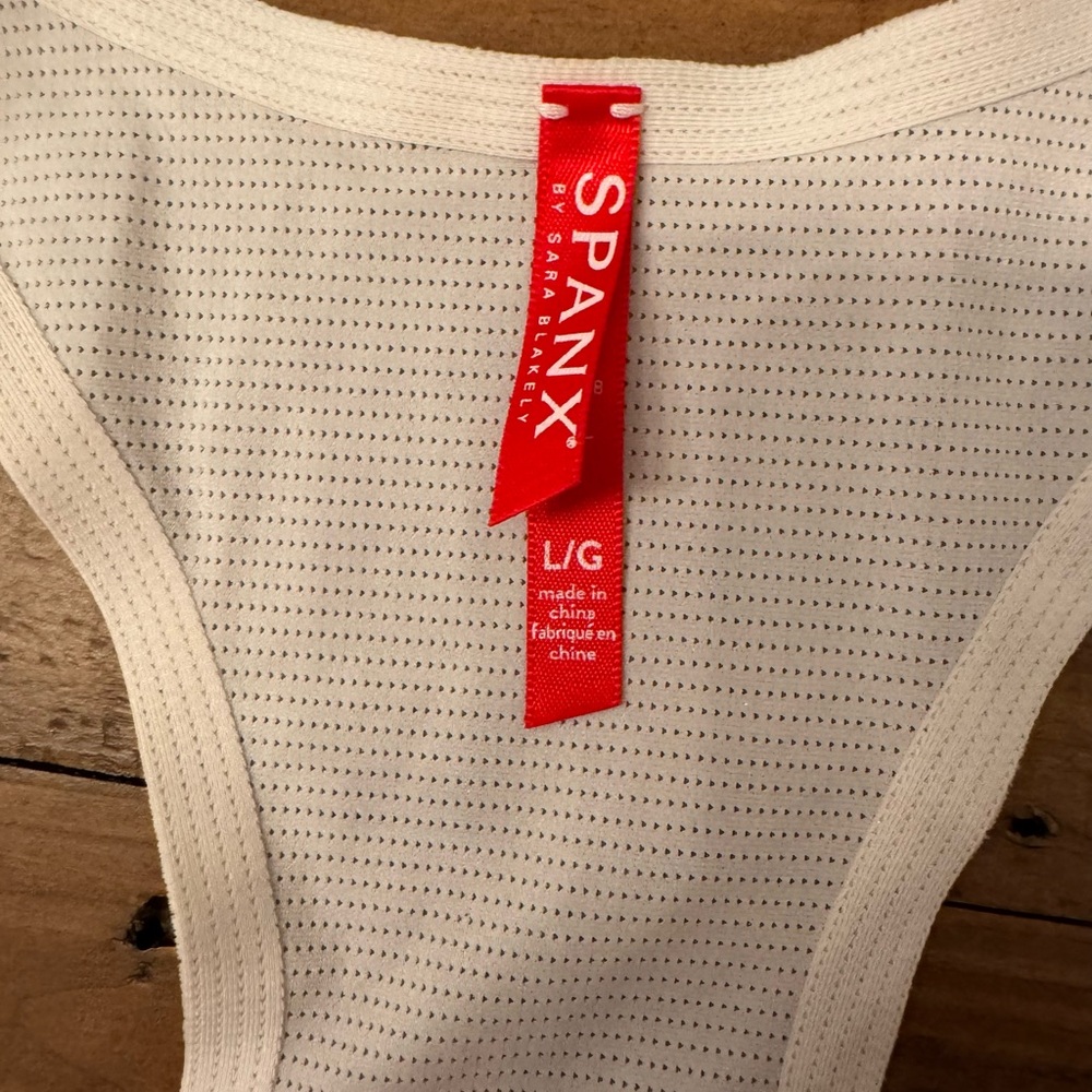 SPANX Preforated Racerback Tank - Picture 5 of 7